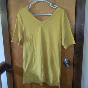 J. Jill pima double-v tunic medium petite woman's top